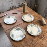 Set de 4 assiettes Terre de Fer H.C