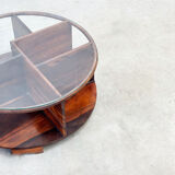 Sculptural Italian coffee table