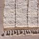 Grand tapis berbère fait main traditionnelle artisanale taille 3/4 m