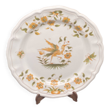 Assiette décorative Au Vieux Moustiers G. F.– 1024DA7