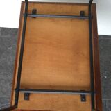 Vintage wooden nesting tables