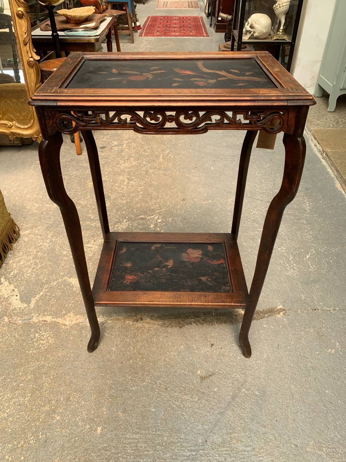 Asian pedestal table