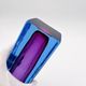 Murano Sommerso Vase Blue Purple Mandruzzato 20th Century - 27cm 3kg