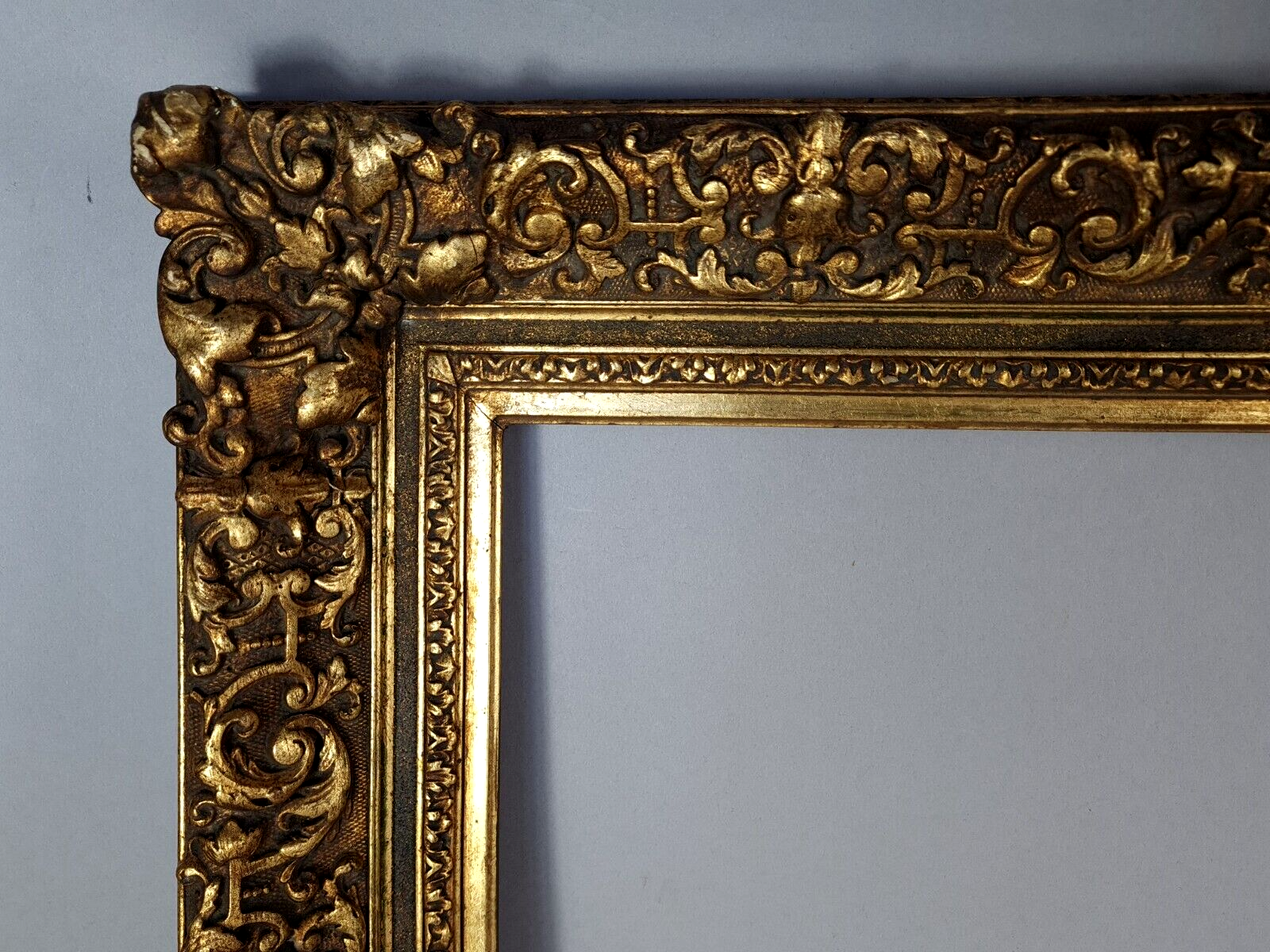 Frame nineteenth century in wood