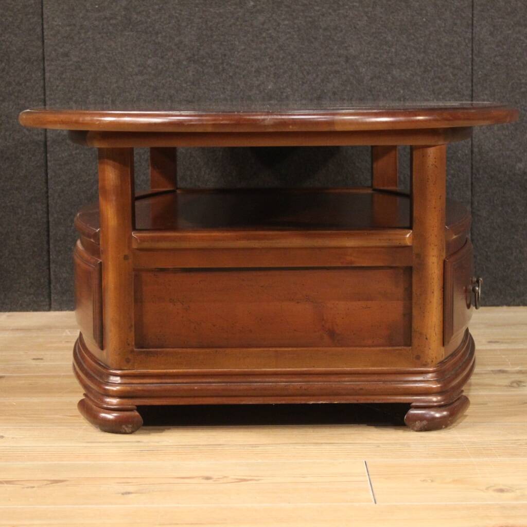 Table basse française en bois du XXe siècle