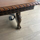 Table basse Renaissance espagnole en bois sculpté