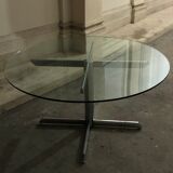 Round glass Pable from the 70s
