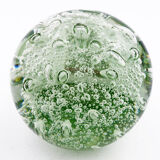 Blown glass paper press