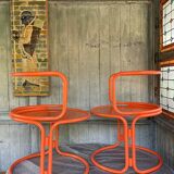 Pair of Gae Aulenti armchairs for Prisunic