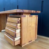 Articulated desk 1950-1960 solid pine