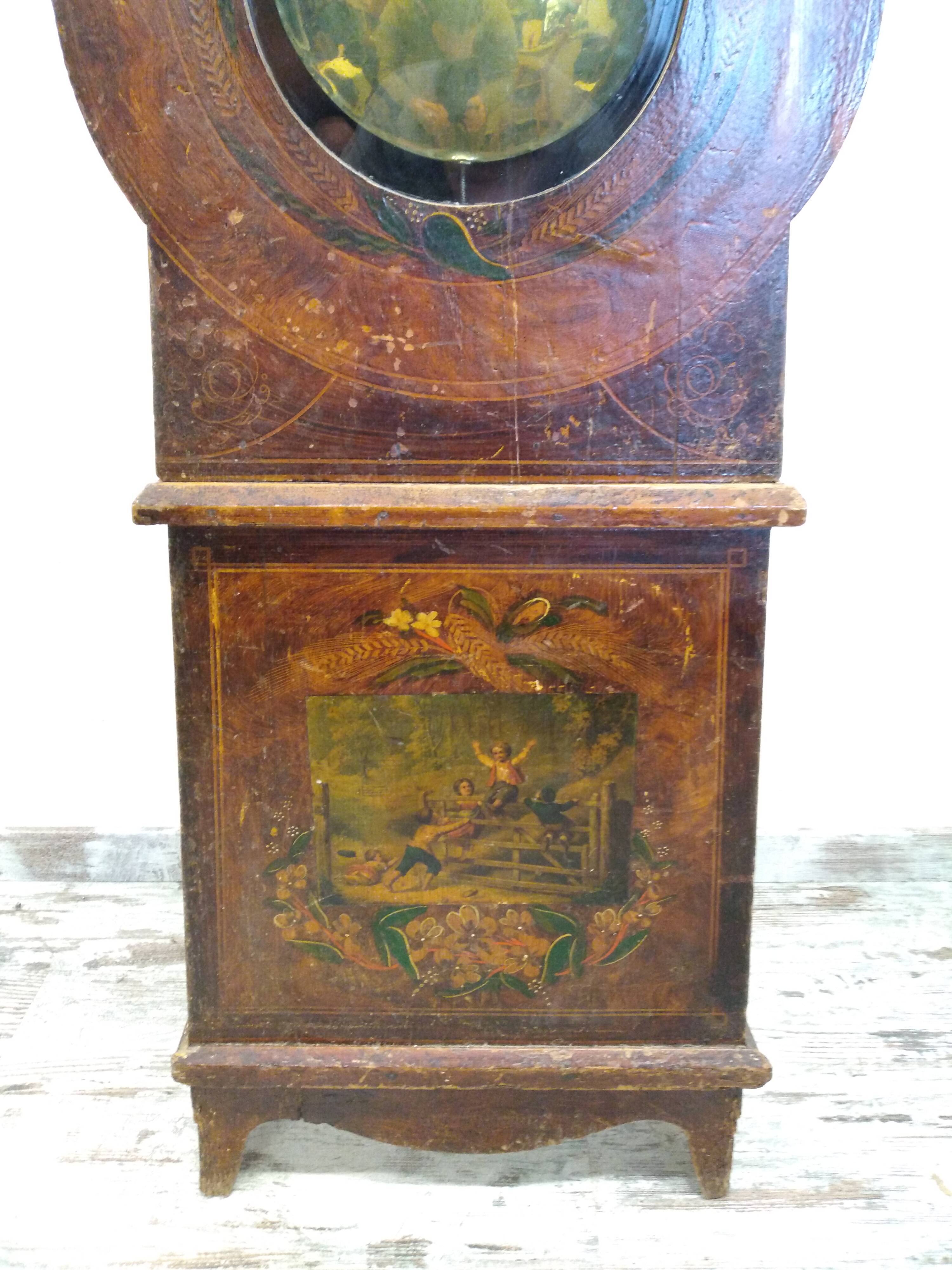 Ancient Comtoise clock