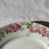 Set of 34 porcelain plates, flower pattern