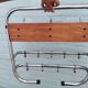 Vintage metal wall coat rack from the seventies