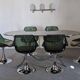 Set of 6 Space Age Tulip Chairs by Chromcraft USA, 1960s/70s