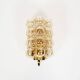 Single Murano glass 'bubble' sconce by Helena Tynell for Glashutte Limburg