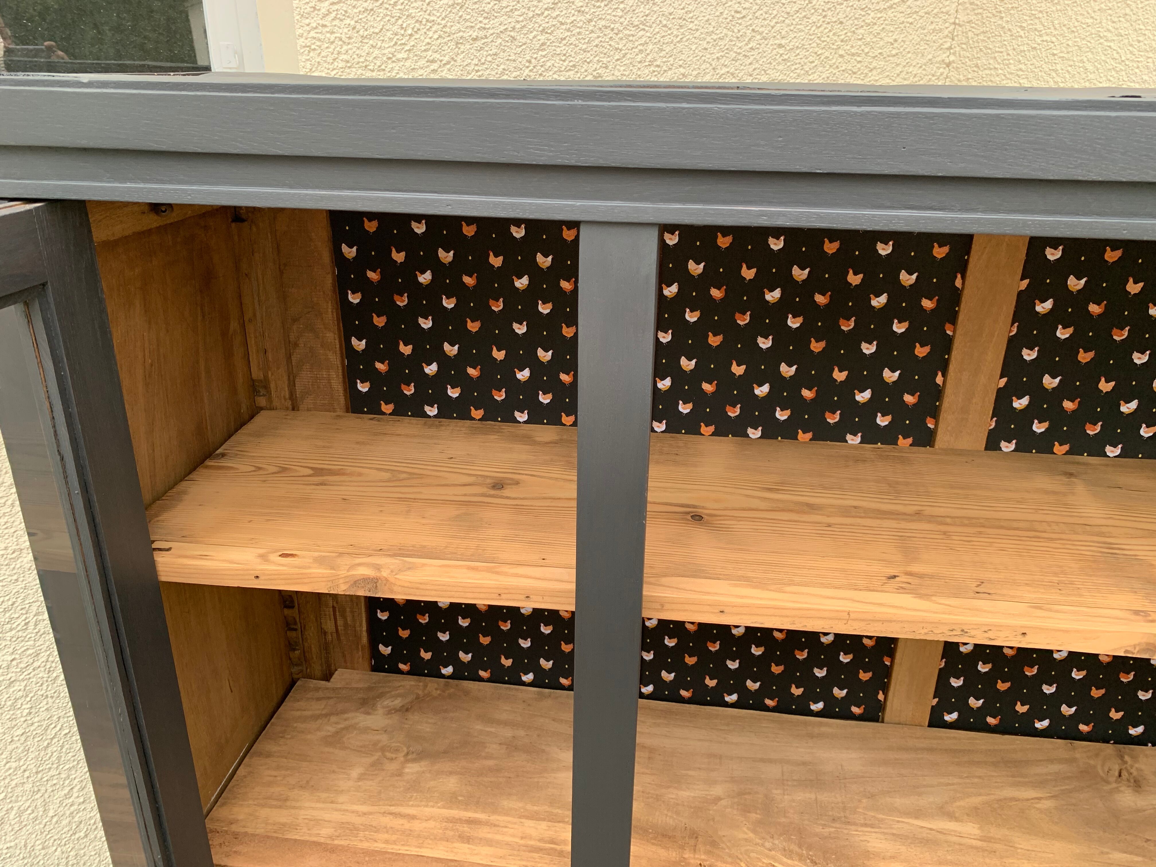 Removable glass cabinet art deco 1930