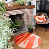 Tufted rug "Summer evening"