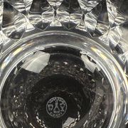 Baccarat, set of 6 Armagnac whisky glasses