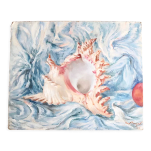 Tableau peinture nature morte au