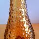 Carafe ambre Empoli italienne, 1970