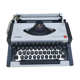 Olympia traveller luxury typewriter with its trunk