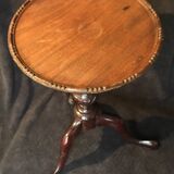 Small 19th-century English mahogany tripod pedestal