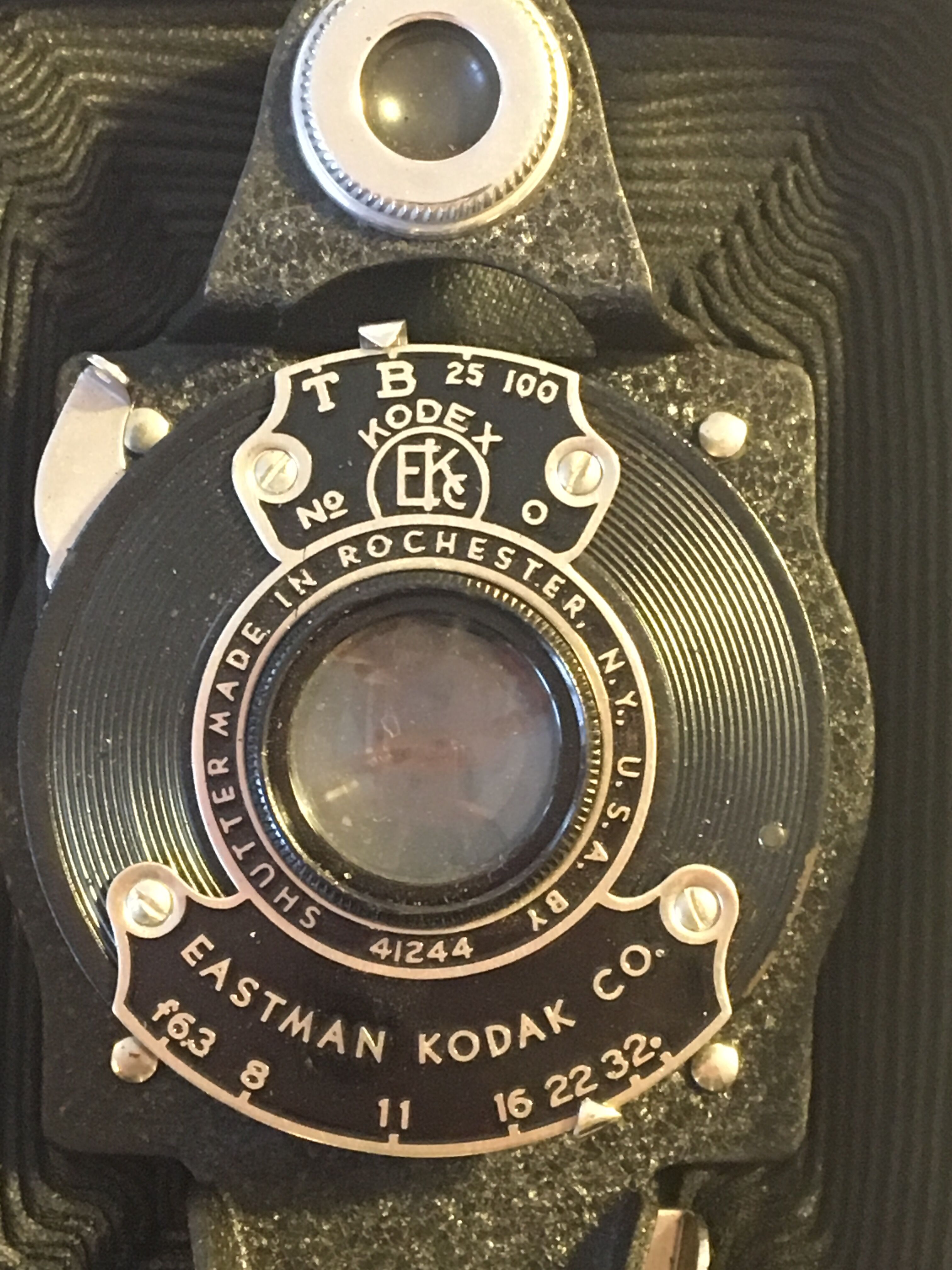 Hawk-eye folding camera n ° 2 folding rolls (model b)