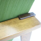 3-seater beech sofa from the 1970s, Czechoslovakia