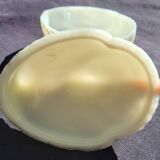 Swan bombonniere in opaline Vallerysthal
