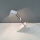 Vintage minimalist white telescopic adjustable lamp from Ikea Sweden 1991