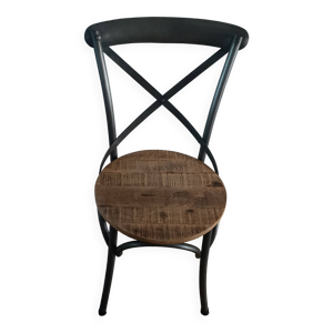 Chaise bistrot en bois