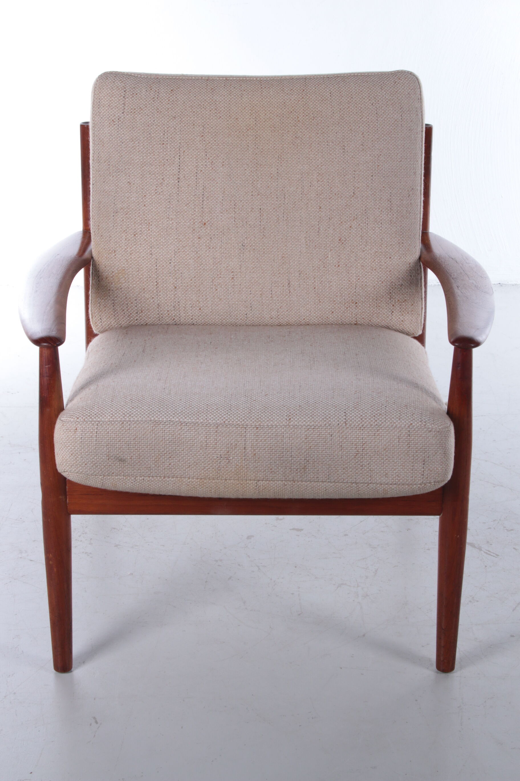 Original teak armchair design by Greta Jalk Model 118, Denmark