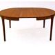 Scandinavian teak round dining table by Paris, tv furniture 1960