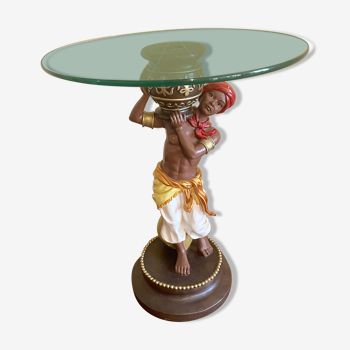 Hindu side table (pedestal table)