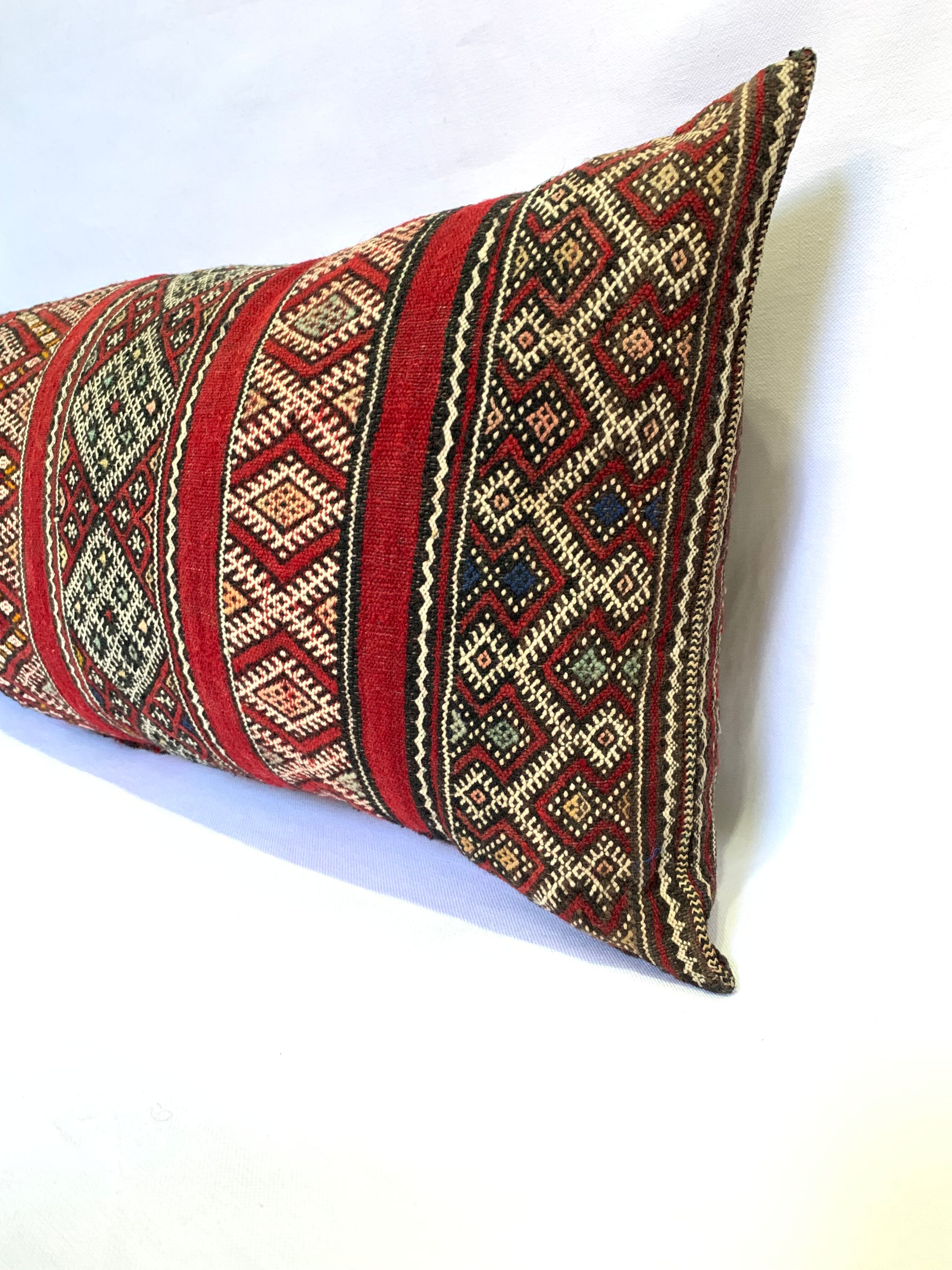 Vintage Berber cushion Moroccan wool cushion cover