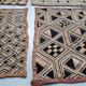 Lot of old Kuba / Showa woven in raffia