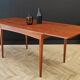 Mid century swedish dining table