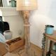 Vintage wooden floor lamp revisited