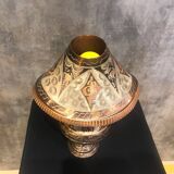 Hand Carved Antique Metal Lamp