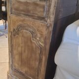 Ancien grand meuble de rangement enfilade comptoir