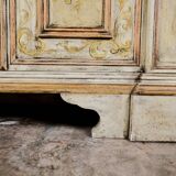 Hand-painted Venetian-style sideboard, mid-20th century
