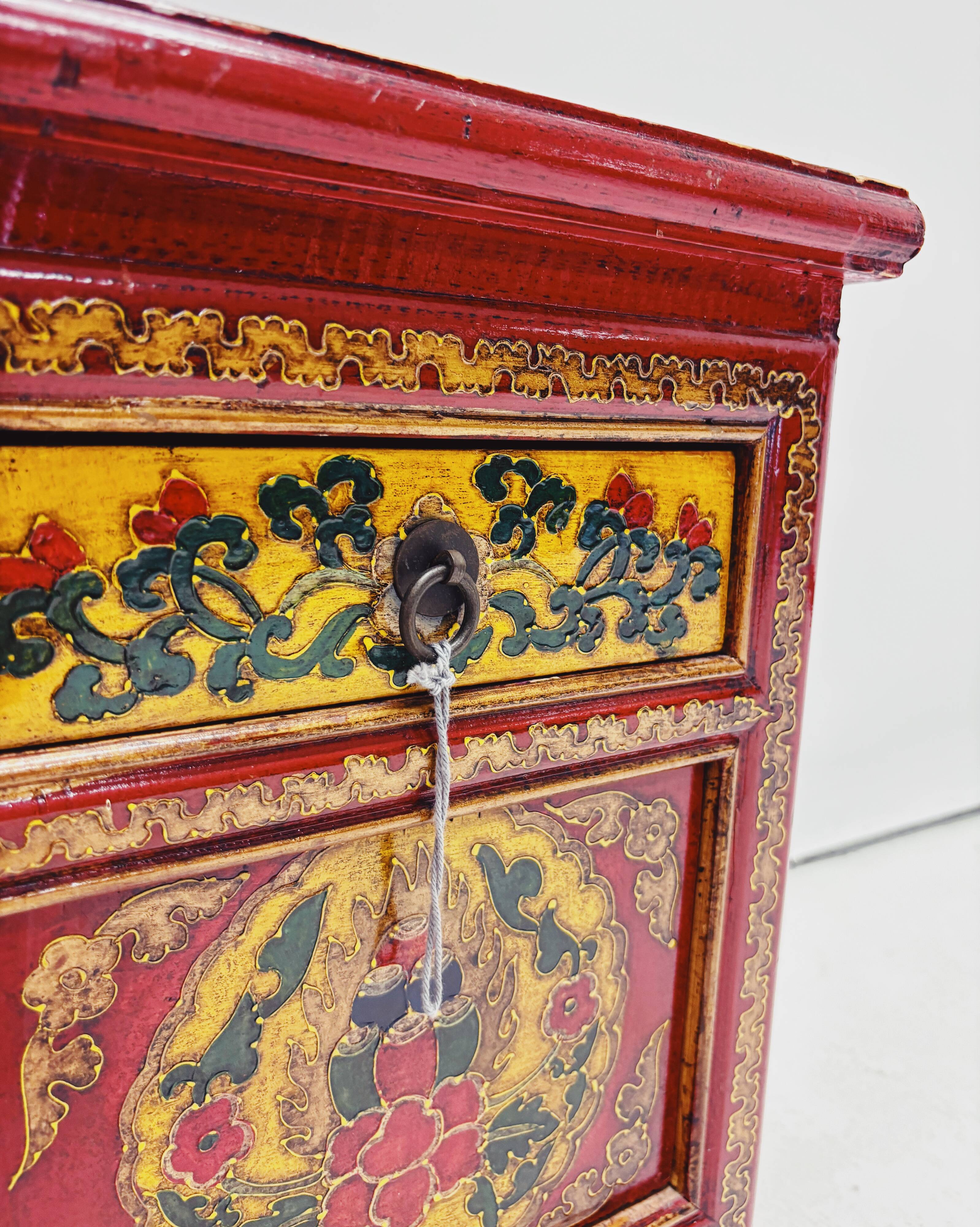 Tibetan Bedside Tables