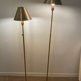 Brass floor lamps