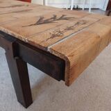 Vallauris herbarium coffee table by Roger Capron