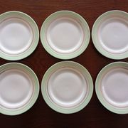 12 assiettes à dessert Descotte Reboisson & Barranger (D.R.B.) Limoges