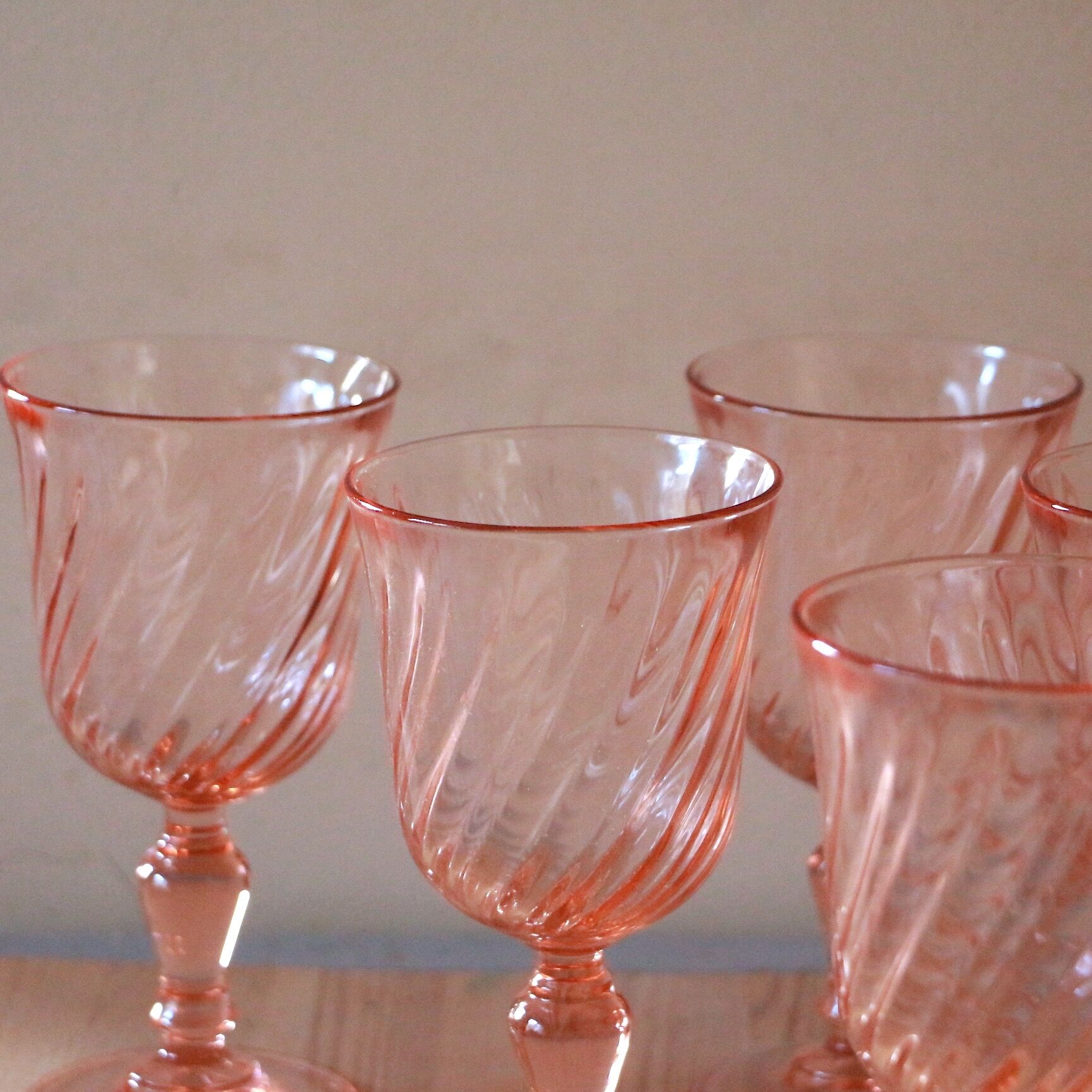 Luminarc Rosaline wine glasses