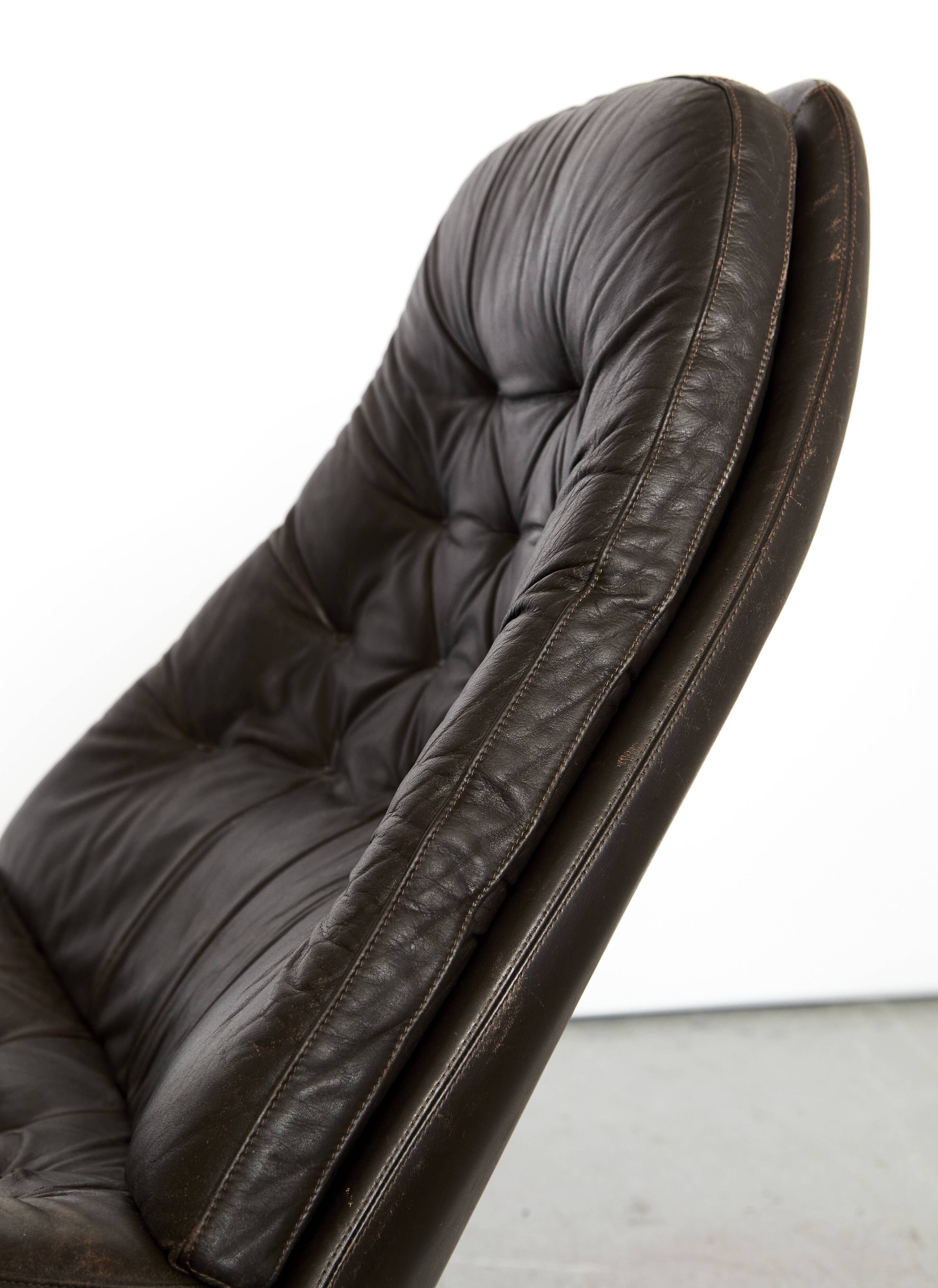 Madsen & Schübell swivel Lounge Chair MS-68