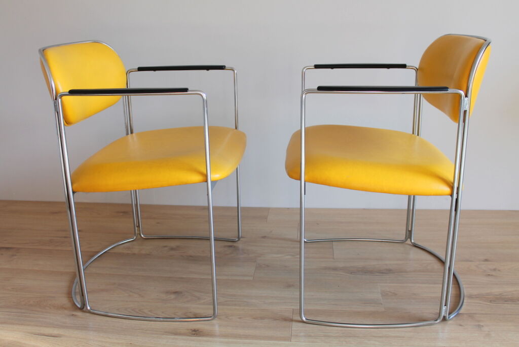 Paire de fauteuils GF Business 80'S