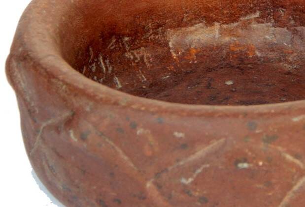 Old Stone Pot Mortar Empty Pockets Stone Pot India