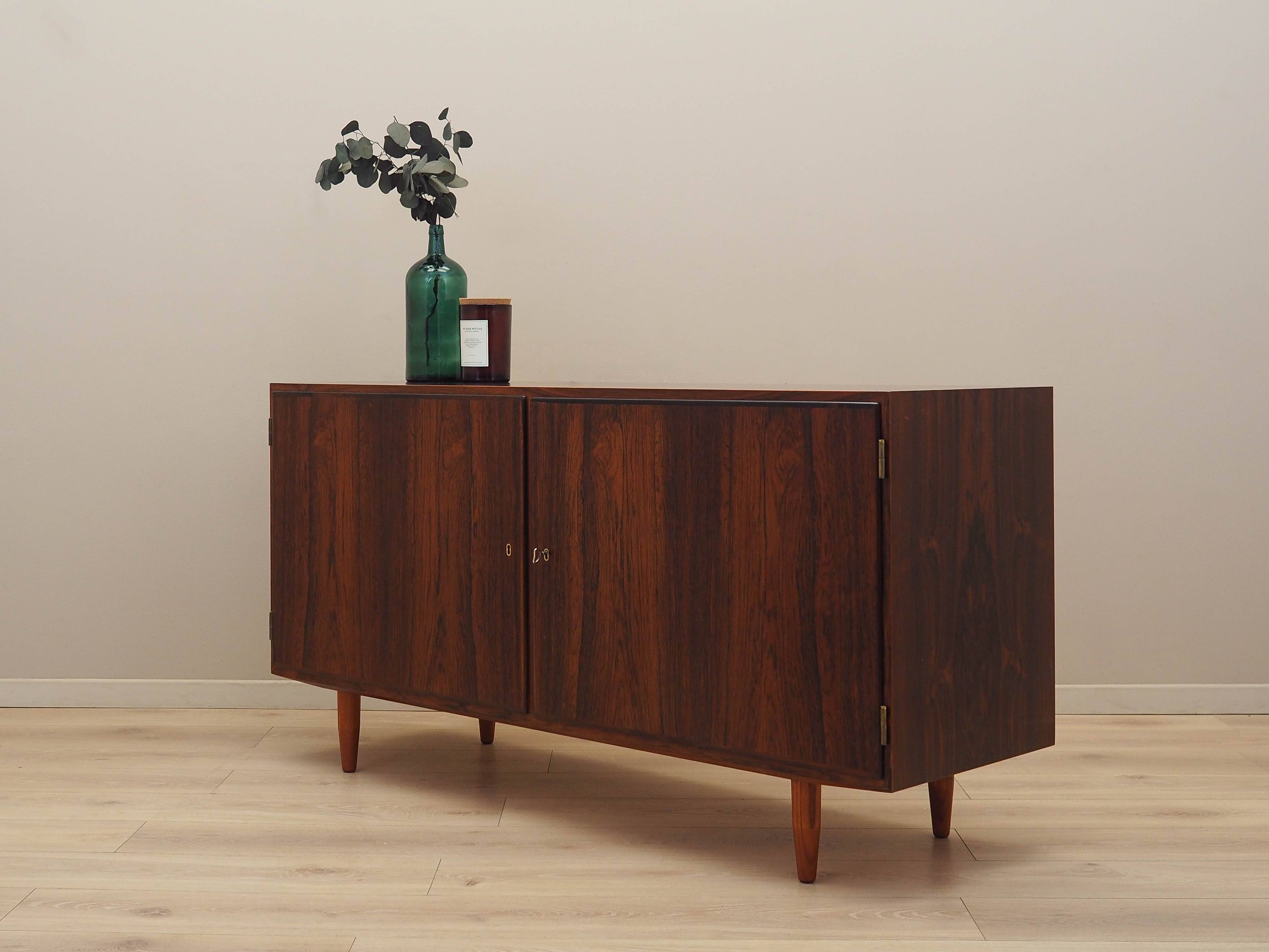 Rosewood cabinet, Danish design, 1970s, designer: Carlo Jensen, manufacture